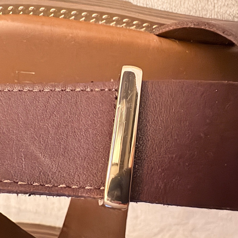 Brown Franco Sarto Leather Sandals🌻 - Picture 4 of 8